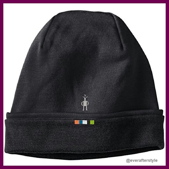 Thermal Merino Reversible Cuffed Beanie Classic Minimal Winter Warm Hat main image 6